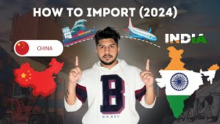 How To Import From ChinaAlibaba To India 2024 in 8 Steps for Ecommerce [upl. by Craw]