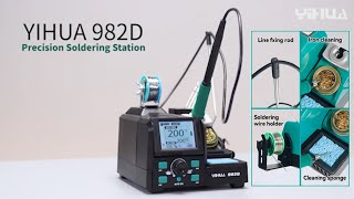 YIHUA 982D Fast Heating Soldering Station [upl. by Reggy]