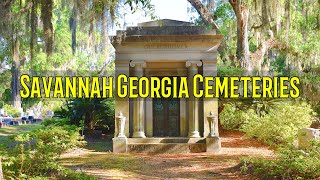 FAMOUS CEMETERY Bonaventure and Greenwich Cemetery  Savannah Georgia  Favorite Stories and Facts [upl. by Amerd930]