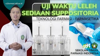 PENGUJIAN WAKTU LELEH SUPPOSITORIA  FARMASETIKA  TEKNOLOGI FARMASI  STFI Bandung [upl. by Xyno595]