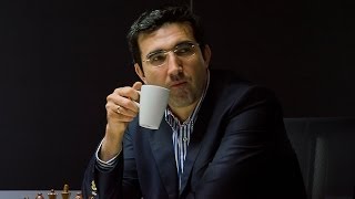 Ajedrez  Giri vs Kramnik  Norway Chess 2014 R3  GM Miguel Illescas [upl. by Lyrahs]