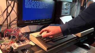 Atari 800 XL AtariWriter MPP1150 Parallel Interface and Centronics GLP [upl. by Darbee]