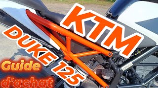 KTM DUKE 125 du cross au Roadster [upl. by Lovato]