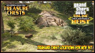 Cayo Perico Treasure Chest Locations For Nov 1st 2024  GTA 5 Online  The Cayo Perico Heist DLC [upl. by Florencia]