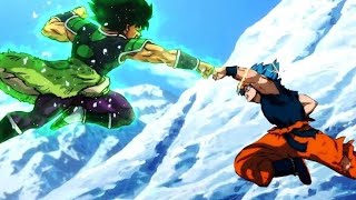 Goku vs Broly  Dragon Ball Super Broly Dublado [upl. by Christis]