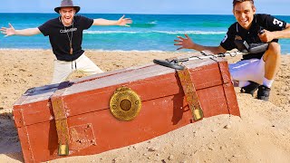 WE FOUND A GIANT TREASURE CHEST [upl. by Sigismundo]