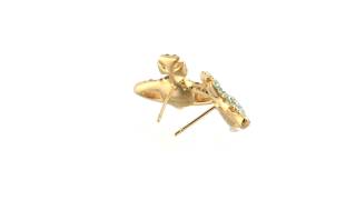 Vivienne Westwood Grace Bas Relief Stud Earrings SKU8521720 [upl. by Aicetal]