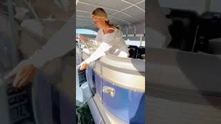 How to use the new MAVEN pontoon fender from MISSION fender boat pontoon lakelife boating [upl. by Lyall]