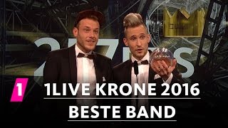 Beste Band 257ers  1LIVE Krone 2016 [upl. by Smallman]