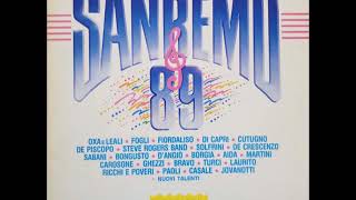 Sanremo 89  206 Se Non Avessi Te  Fiordaliso [upl. by Rma]