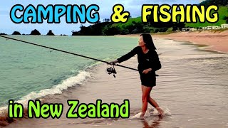 FISHING amp CAMPING Northland  A Perfect Spot for Surfcasting [upl. by Adnaval934]