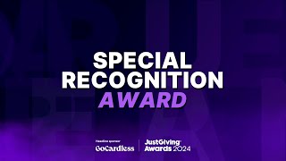 2024 GoCardless JustGiving Awards SPECIAL RECOGNITION AWARD Rob Burrow [upl. by Boeschen]