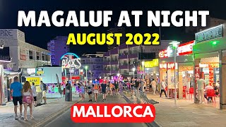 The Two Sides to Magaluf Nightlife Majorca Mallorca August 2022 [upl. by Risley]