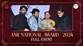 ANR National Award 2024 Full Event  Amitabh Bachchan  Megastar Chiranjeevi  ANRLivesOn [upl. by Naziaf656]