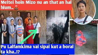 Meitei hoin Mizo Nu an hal hlum pakistan sipai hoiin Mizo pa an kahhlum kha [upl. by Atinihc]