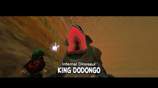 Legend of Zelda ocarina of time pt3 dogonos cavern [upl. by Ayeki]