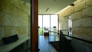 Modern Texas Limestone Stone Construction  Hill Country Stone Home Builder [upl. by Hanley790]