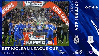 Bet McLean League Cup Final Highlights  Dungannon Swifts 31 Ballymena  17th February 2018 [upl. by Poppo]