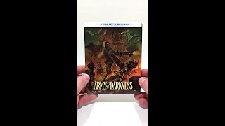 Army Of Darkness 4K UHD Steelbook Unboxing [upl. by Acysej]