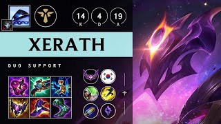 Xerath Support vs Renata Glasc Vision Controller  KR Master Patch 1418 [upl. by Silecara]