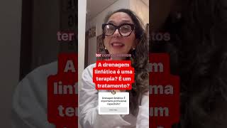 QUAL É A IMPORTÂNCIA DA DRENAGEM LINFÁTICA ⁉️dlm terapia tratamento capacitação fisioterapia [upl. by Yuji]