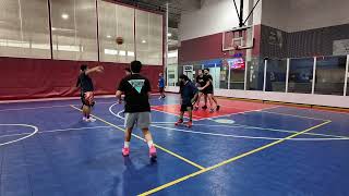 Intense games DJI Osmo Pocket 3 basketball footage Taken at Metuchen Sportsplex [upl. by Grim214]