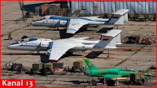 Russia brings Sovietera M55 Mystic B recon aircraft back to service for war in Ukraine [upl. by Casimir]