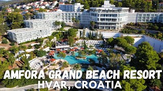 Amfora Hvar Grand Beach Resort Croatia [upl. by Yrrap58]