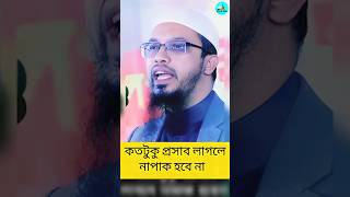 প্রসাবের ছিটা লাগলে নাপাক হয় কি। prosaber sita lage napak hoy ki na [upl. by Lertnahs298]