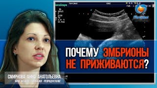 Причины неудач ЭКО Почему ЭМБРИОНЫ НЕ ПРИЖИВАЮТСЯ 🔴 Лечение бесплодия [upl. by Htebharas]