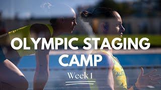 WEEK 1 AUS OLYMPIC TEAM STAGING CAMP  presentations training media uniform unboxing and more [upl. by Libbie794]