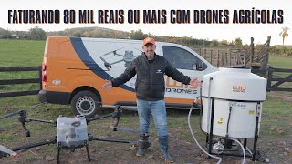 Como empreender e faturar 80 Mil Reais ou mais todos os meses com Drones Agrícolas de Pulverização [upl. by Ainocal]