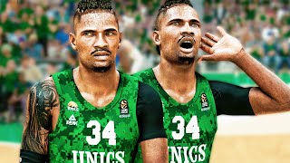 Cato MONSTER DOUBLE DOUBLE Against Real Madrid Basketball Possible Shoe Deal NBA 2K22 MyCAREER 6 [upl. by Arda]