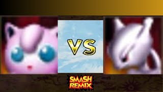 Smash Remix  Characther Matches 29 Jigglypuff vs Mewtwo [upl. by Tenahs945]