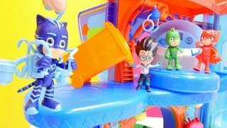 PJ Maskeliler oyuncakları ile seçkin bölümler PJ Masks ile oyna ve eğlen [upl. by Cavanaugh]