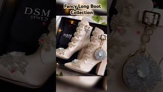 Fancy Boots Collection Fashion  Custom  Shoes  Boots  Collection  WinterFashion shorts [upl. by Netsrak]