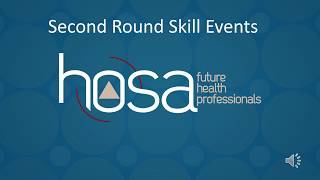 AL HOSA SLC Second Round Skilled Events Orientation [upl. by Eudoxia]