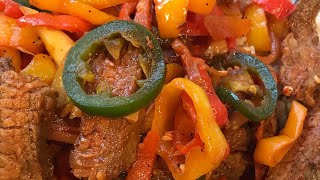 STEAK FAJITAS  COOKING TUTORIAL  RECIPE  PERSIA EATS [upl. by Chick]