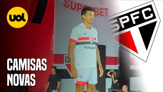 SÃO PAULO LANÇA NOVOS UNIFORMES EM PARCERIA COM A NEW BALANCE [upl. by Leftwich]