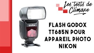 Test dun flash Godox TT685N pour appareil photo numérique Nikon [upl. by Keating]