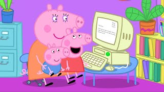 Peppa Pig in Hindi  Mammee Pig Kaam Pe  हिंदी Kahaniya  Hindi Cartoons for Kids [upl. by Nimajnab]