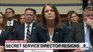 LIVE Secret Service Director Kimberly Cheatle resigns following Trump assassination attempt [upl. by Arriaes617]