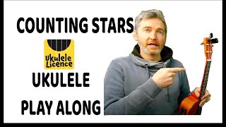 COUNTING STARS  UKULELE TUTORIAL [upl. by Neelahs]