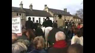 Tynedale Hunt  Northumberland England  Foxhunting meet Christmas 2004 [upl. by Dewie]