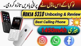 Nokia 5310 Unboxing amp Review Best Keypad Mobile Phone 2024 New Nokia5310 Facebook Mobile [upl. by Ahsin629]