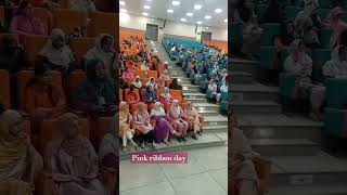 Pink ribbon day breastcancerawareness fitnessgoalsbydrsania [upl. by Ferd]