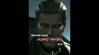 Albert Wesker vs Chris Redfield shorts residentevil 1v1 [upl. by Annaeoj]