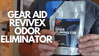 Odor Eliminator  STOP THE BODY ODOR Wetsuits Tents Boots Pets GEAR AID Product Review [upl. by Ailimac]