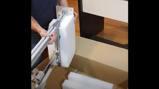 Avery Dennison IndES® setting up the IndES® elastic staple machine Pt 1 [upl. by Aneehsor]