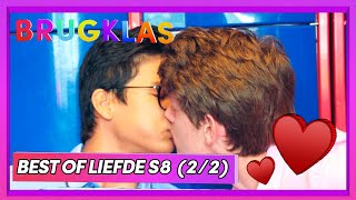 ☠️💋LEVENSGEVAARLIJKE ZOEN  SEIZOEN 8 BEST OF LIEFDE 22 ❤️ BRUGKLAS S9 [upl. by Pyne48]